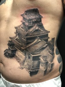 tattoo おすすめ彫り師 おすすめ彫師 タトゥー ブラックアンドグレイ 上手い 入れ墨 刺青 和彫 地震後 彫師 洋彫 熊本 熊本城