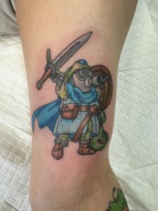 tattoo アニメキャラ アラレちゃん おすすめ おすすめ彫り師 おすすめ彫師 カラー カラフルタトゥー タトゥー フォーエタニティー ワンポイントタトゥー 上手い 人気 入れ墨 刺青 彫師 熊本 鳥山明