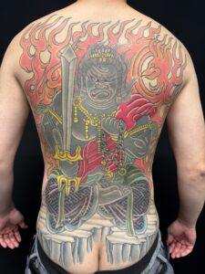 tattoo おすすめ おすすめ彫り師 おすすめ彫師 カラフルタトゥー タトゥー フォーエタニティー 上手い 不動明王 人気 入れ墨 刺青 和彫 彫師 熊本