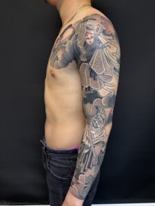 tattoo おすすめ おすすめ彫り師 おすすめ彫師 タトゥー フォーエタニティー 上手い 人気 入れ墨 刺青 和彫 弁慶 彫師 熊本 牛若丸 紅葉