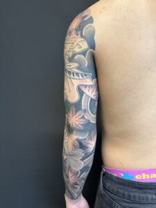 tattoo おすすめ おすすめ彫り師 おすすめ彫師 カイナ タトゥー フォーエタニティー ブラックアンドグレイ 上手い 人気 入れ墨 刺青 和彫 弁慶 彫師 熊本 牛若丸 紅葉