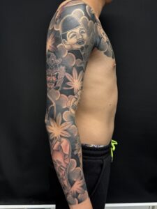 カラス フォーエタニティー 入れ墨 八咫烏 刺青 和彫 彫師 熊本