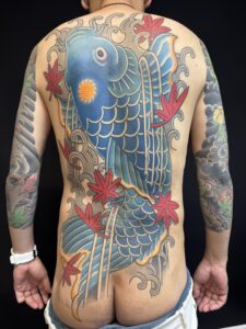 tattoo タトゥー フォーエタニティー 入れ墨 刺青 和彫 彫師 熊本 紅葉 鯉